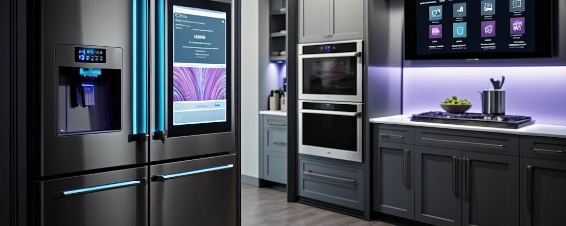 Futuristische keuken met moderne apparatuur HELP! Mijn slimme huis is down, wat nu?