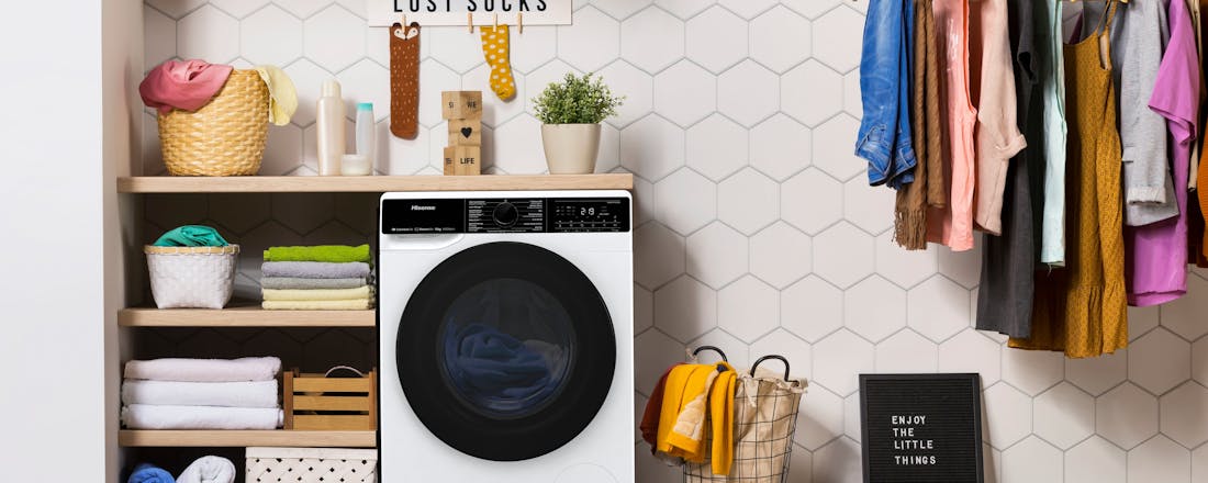 wasmachine Wat vindt ons testpanel van de Hisense WF5V163BW-wasmachine?