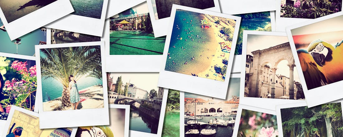 Een collage van foto's Staan jouw foto's overal en nergens? Zo krijg je de regie weer in handen