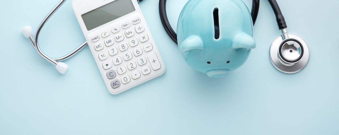 Spaarvarken stethoscoop rekenmachine In 7 stappen naar een nieuwe zorgverzekering