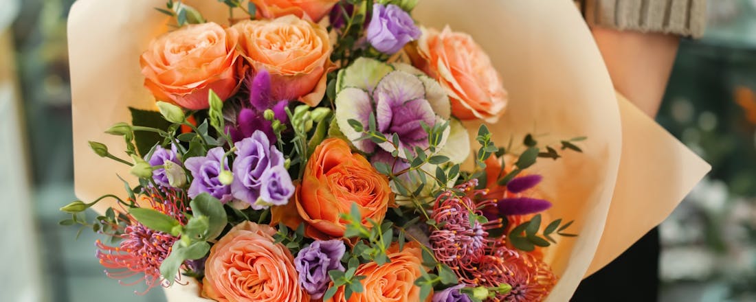 Boeket met rozen en andere bloemen Fleur je huis op met bloemen: vrolijke blikvangers in elk seizoen