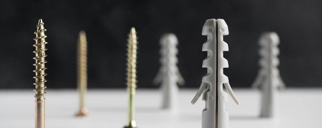 Schroeven en pluggen Zo kies je de perfecte plug voor elke schroef