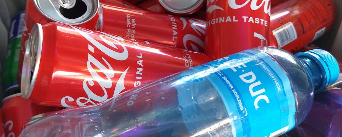 Inzameling voor blikjes en plastic flesjes teleurstellend