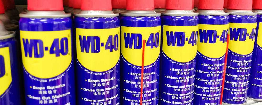 WD 40 5 dingen waar je beslist géén WD-40 voor moet gebruiken