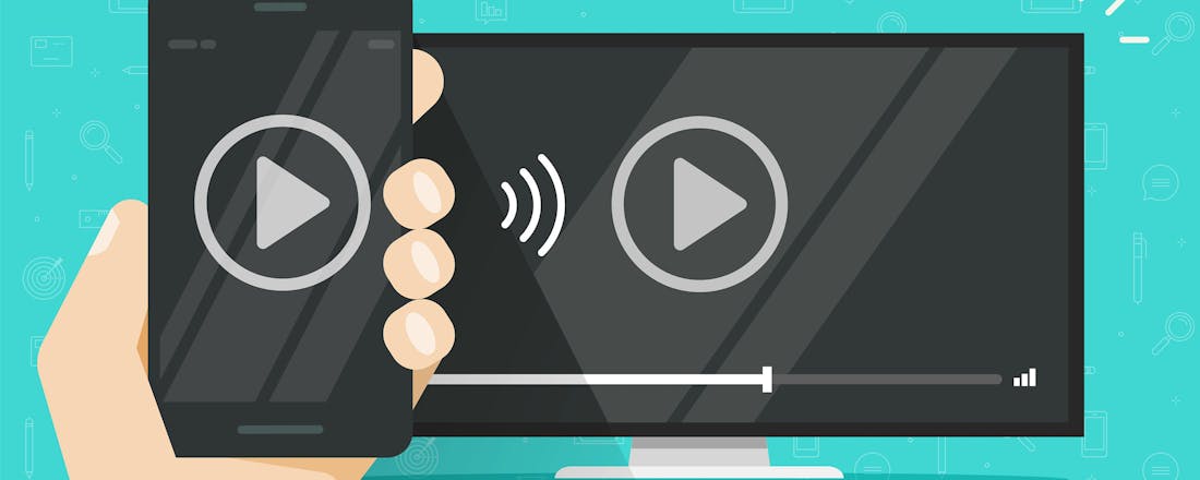 Zo bekijk jij je mediabestanden op de tv