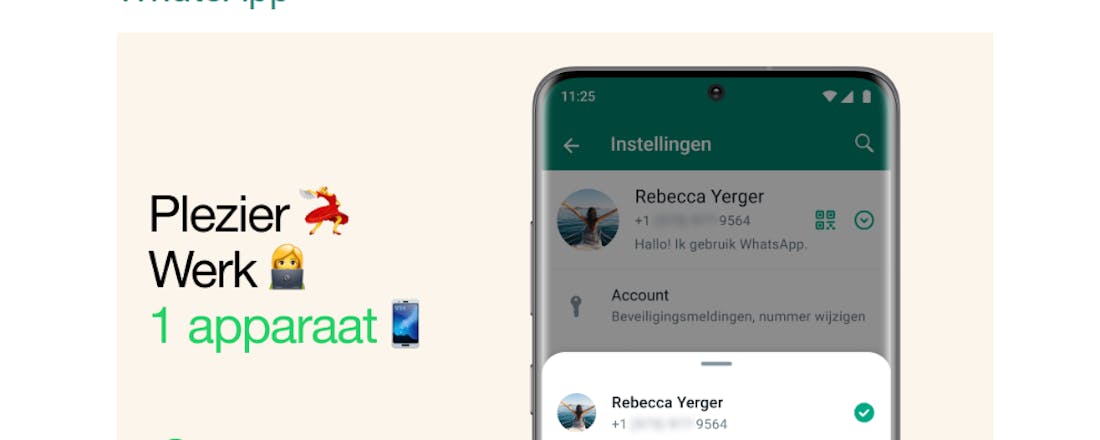 Nieuw: twee WhatsApp-accounts op één telefoon!
