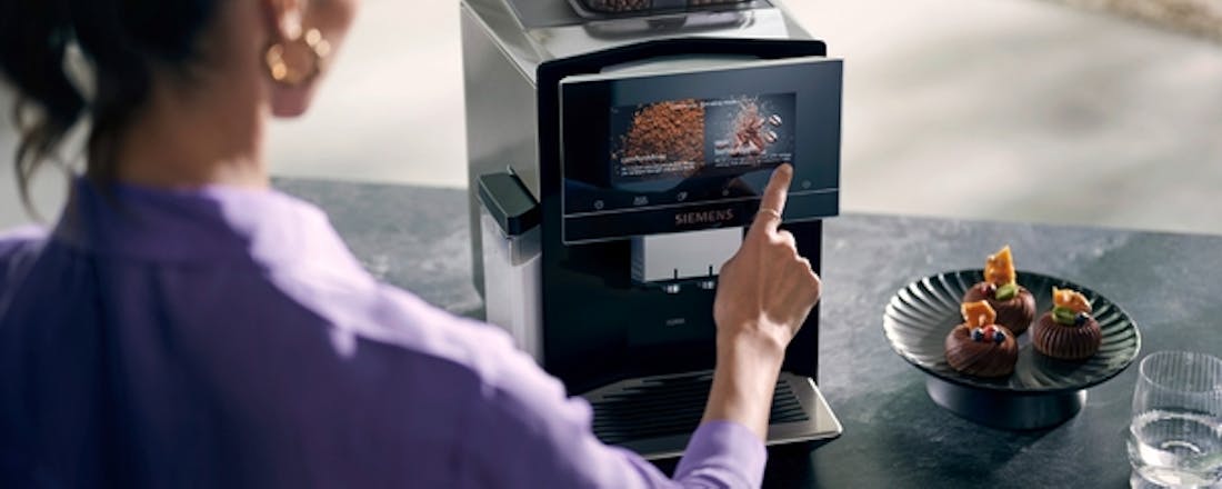 Siemens TQ905R09 Consumenten testen: de Siemens TQ905R09-koffiemachine