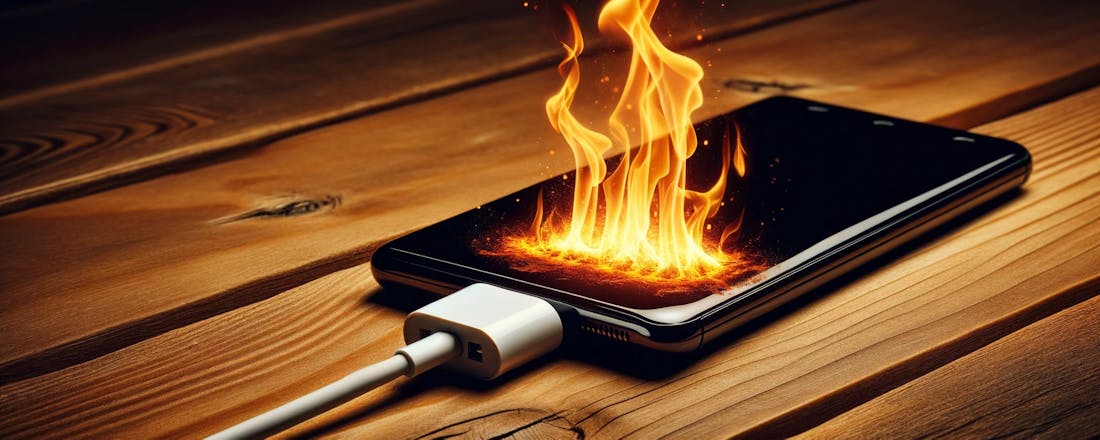Oplader in brand 🔥 5 tips om te voorkomen dat je oplader in brand vliegt