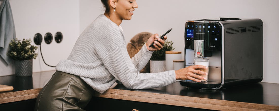 Melitta Barista T Smart Creëer je favoriete koffiedrank met (de app van) de Melitta Barista T Smart