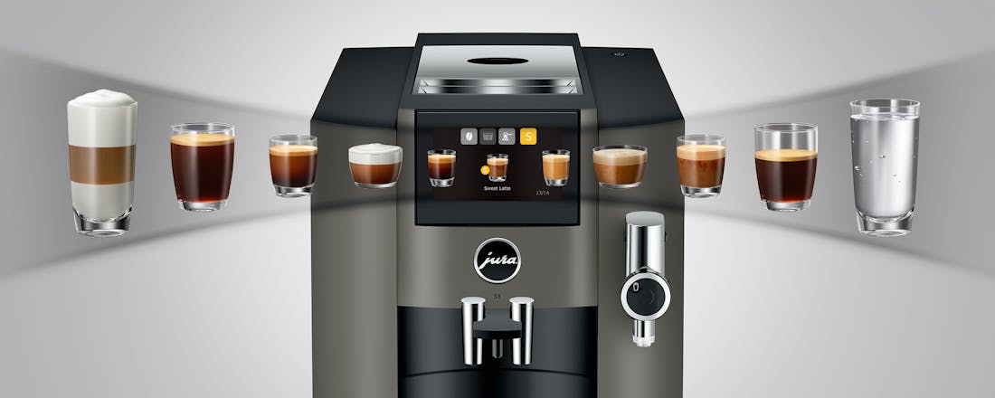 Jura S8 De JURA S8: koffie van barista-kwaliteit in je eigen keuken