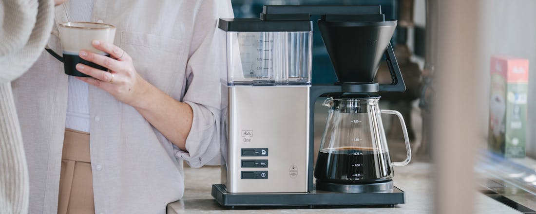 Melitta one Consumenten testen het Melitta One filterkoffie-apparaat