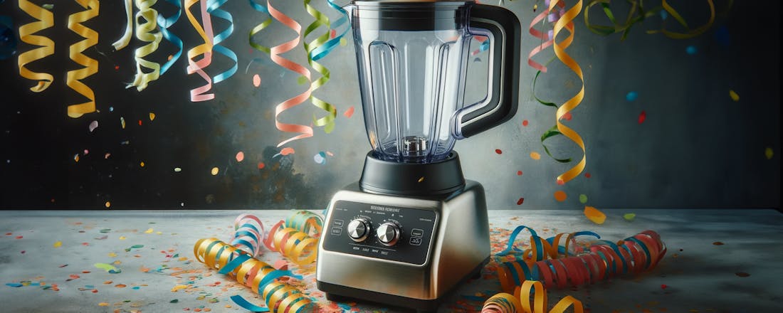 Blender met slingers 9 dingen die je óók met je blender kunt maken