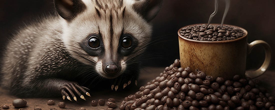 Musang koffiebonen Keutelkoffie: de champagne onder de koffies (maar met letterlijk een bittere nasmaak)