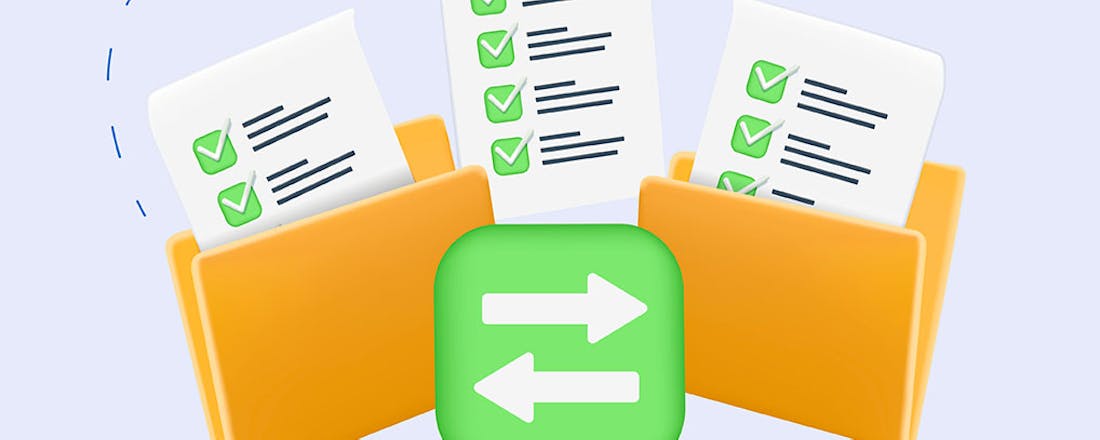 Dubbel zo veilig: eerst synchroniseren, daarna back-uppen