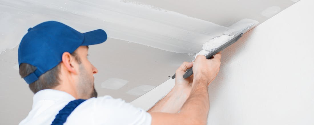 Gipsplaten afwerken Zo bereid je gipsplaten voor op verf of behang