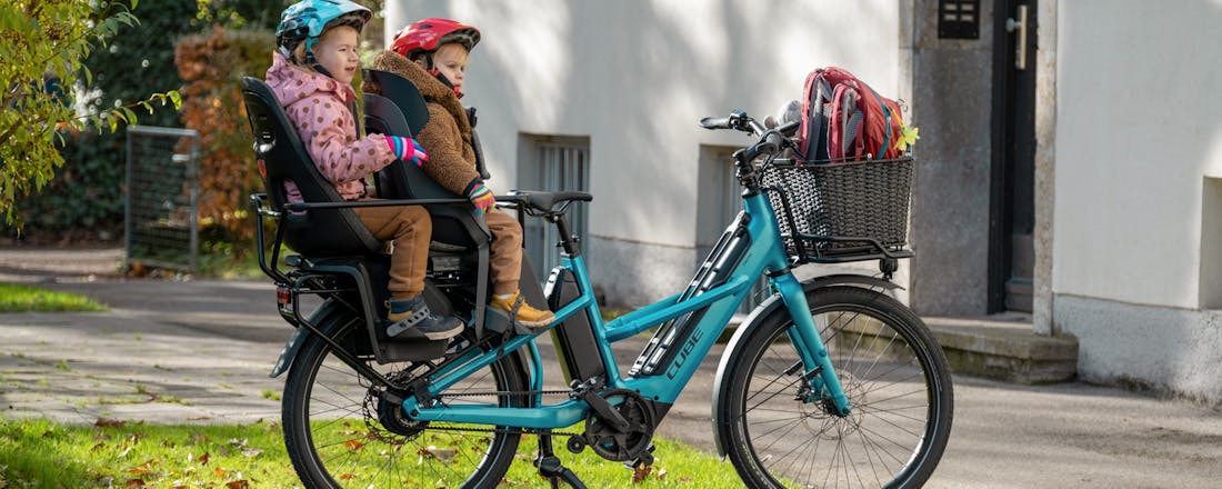 Longtail fiets De elektrische cargo bike: alleskunner voor het hele gezin