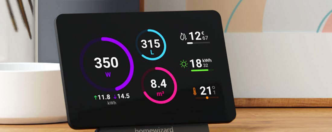 Zicht op je verbruik met de HomeWizard Energy Display