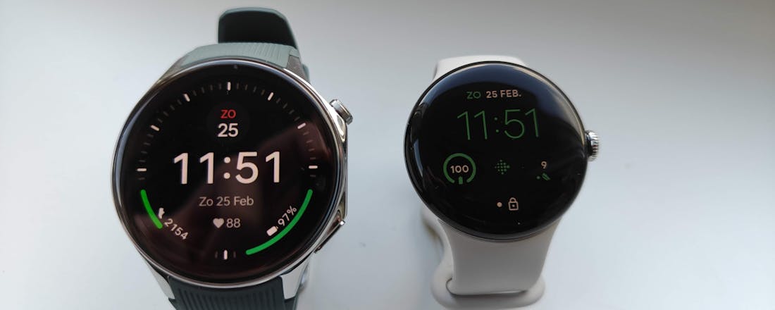 De 5 grootste verschillen tussen de OnePlus Watch 2 en Google Pixel Watch 2