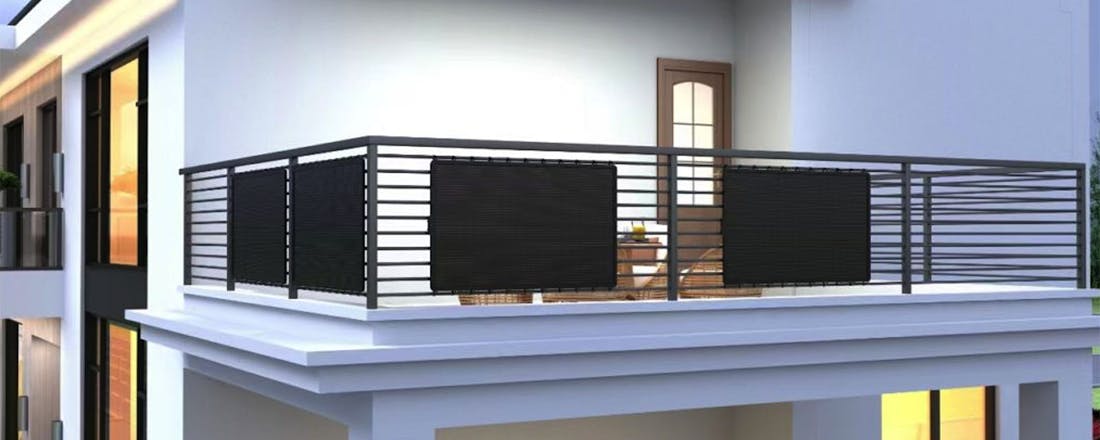 Verticale zonnepanelen Je eigen stroom produceren vanaf het balkon