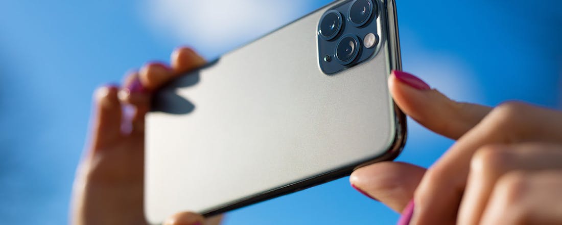 Red je vakantiekiekjes met Apples functie Ruim op