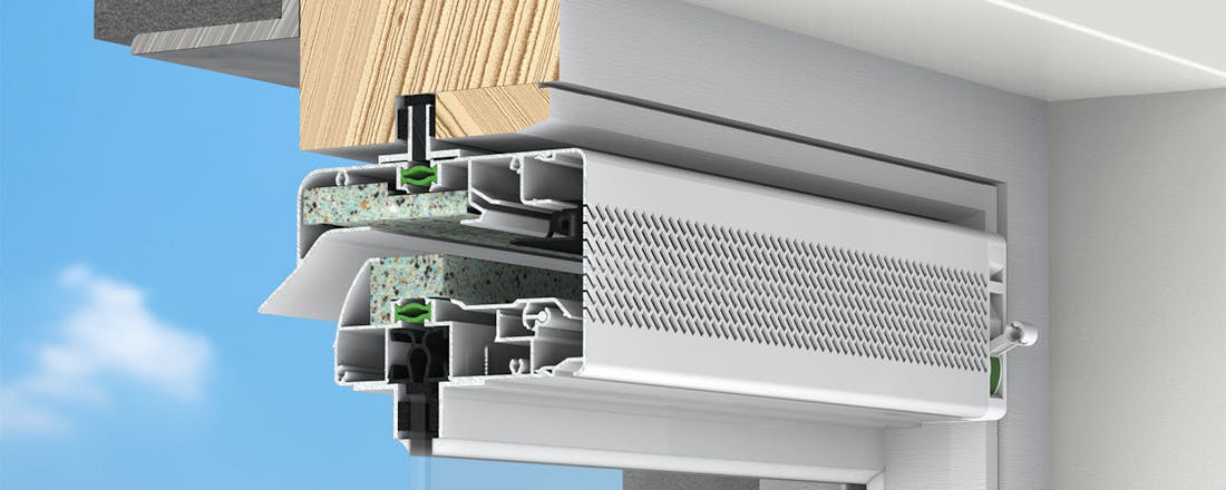 Afbeelding www.duco.eu Gezonder wonen door raamventilatie