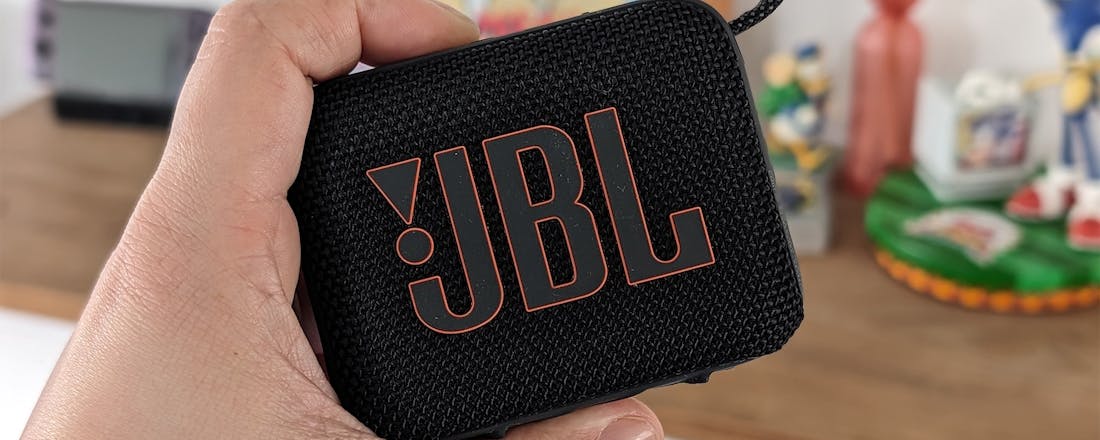 Review JBL Go 4 – Klein kastje, vol geluid