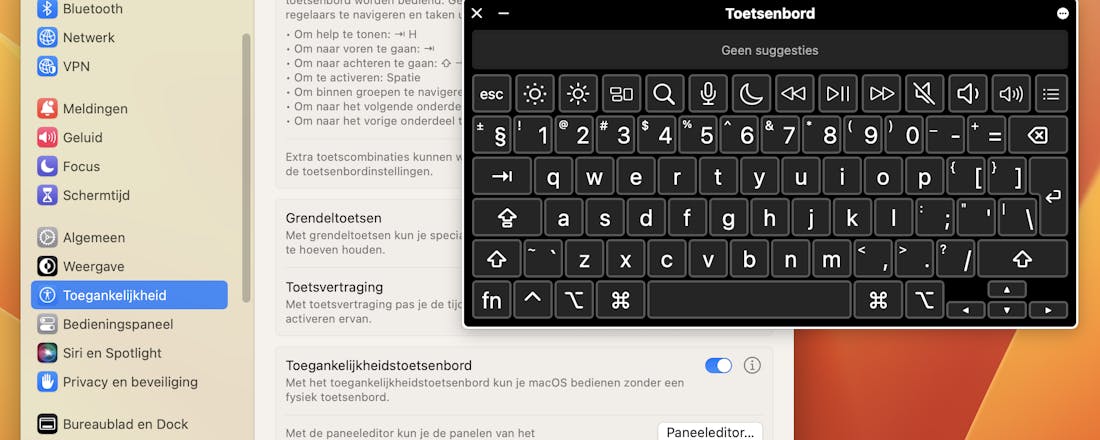 Toegankelijkheidsopties op je Mac: deze functies zijn er