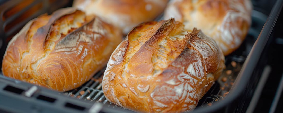 Broodjes uit de airfryer Altijd vers brood in huis: de airfryer als thuisbakkerij