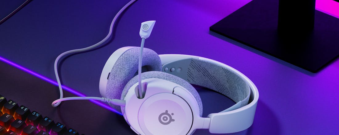 Koptelefoon in gamingsetting SteelSeries Arctis Nova 1 – Ultieme game-headset