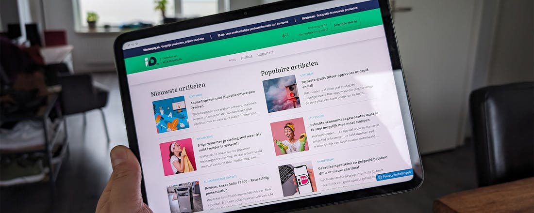 Review OnePlus Pad Go – Tablet valt tussen wal en schip