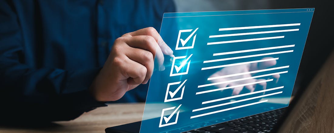 Zo maak je een checklist in Word