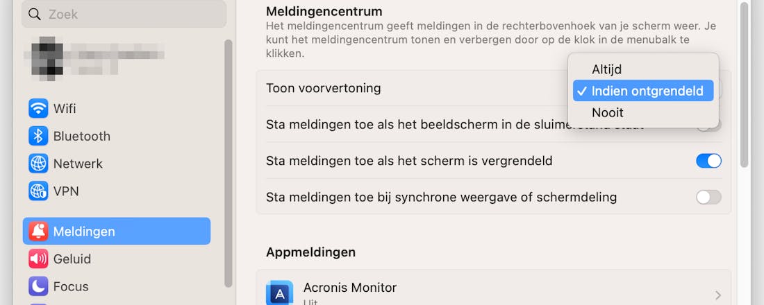 Meldingen op je Mac: mis niks, of leg ze juist aan banden