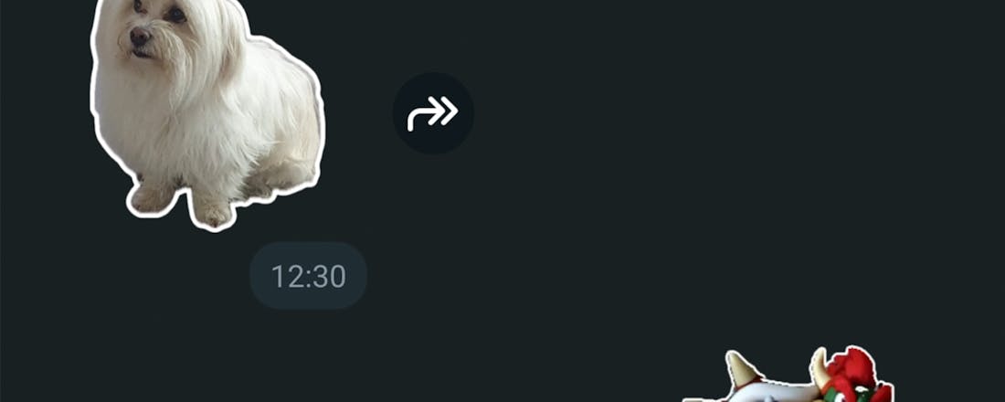 Zelf stickers maken met WhatsApp doe je zo