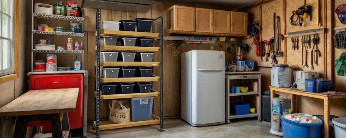 Garage met een kleine koelkast Waar voor je geld: 5 kleine én betaalbare koelkasten van max 400 euro