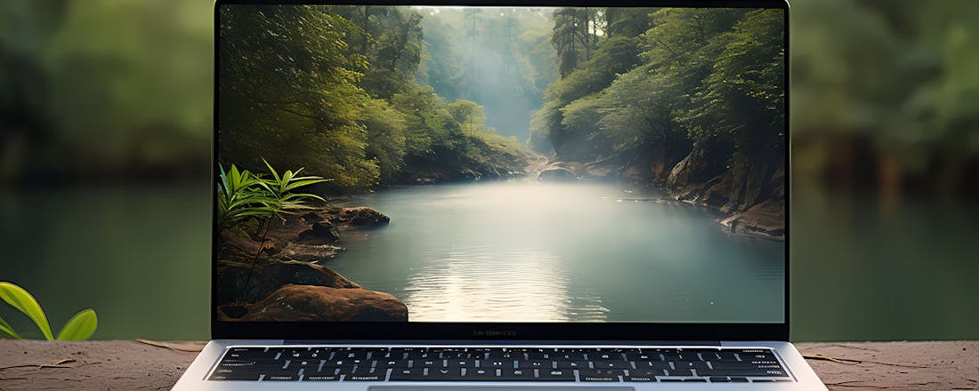 Bewegende bureaubladachtergrond: een kijkbuis op je computer