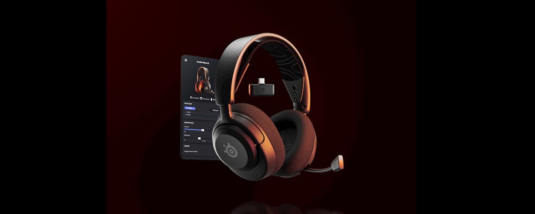 De SteelSeries Arctis Nova 5 laat zelfs de kleinste details in games horen