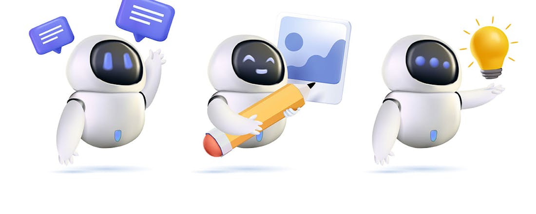 Vragen, creëren of zoeken: voor elke klus een virtuele assistent