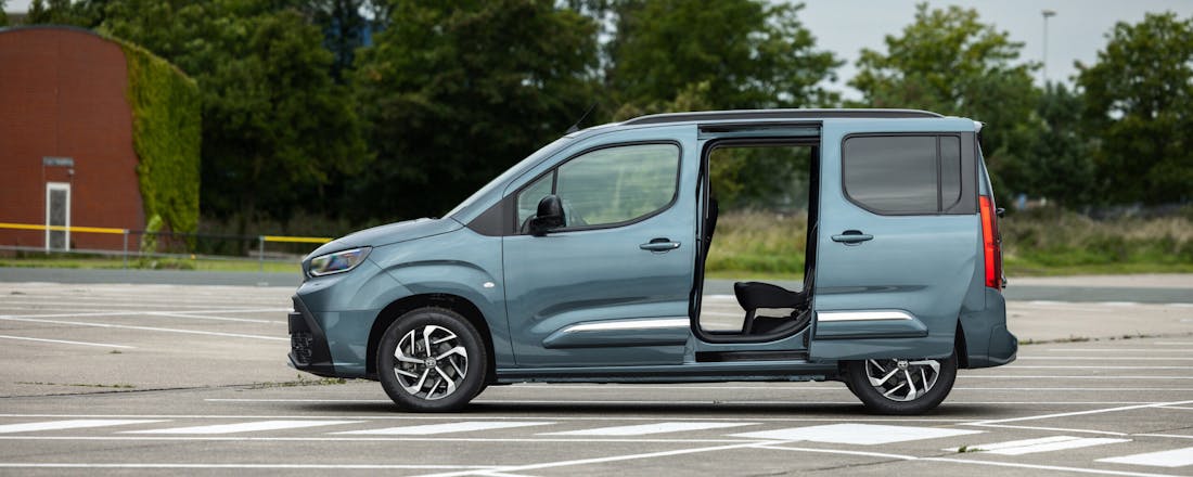 perfecte gezinsauto, citroen Berlingo, Toyota proace city verso, Waarom de perfecte elektrische gezinsauto eigenlijk een busje is
