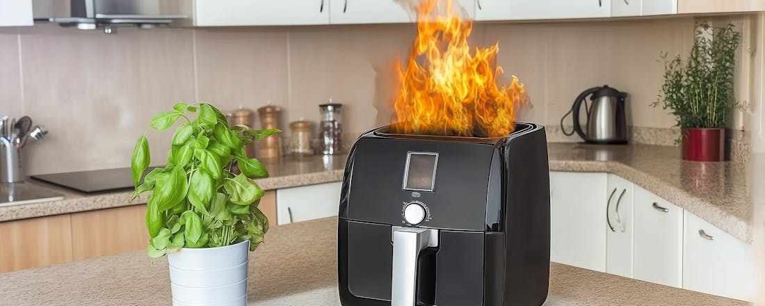 Brandende airfryer air fryer Van coolwall tot anti-slipvoetjes: veilig fryen met de airfryer