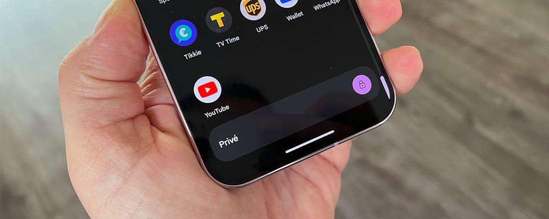 Zo gebruik je het privégedeelte van Android 15