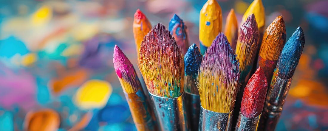 Creatief met Krita: schilderen zonder ezel en verfspatten