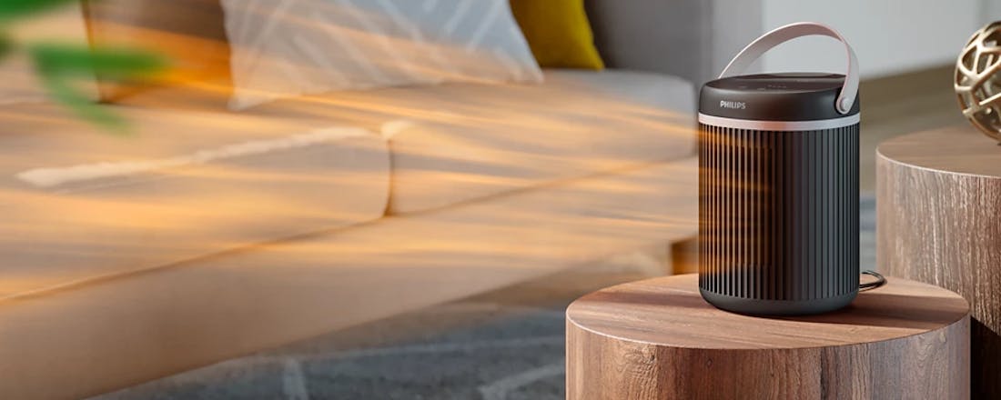 Consumenten testen: de Philips compacte keramische verwarming CX3120/01