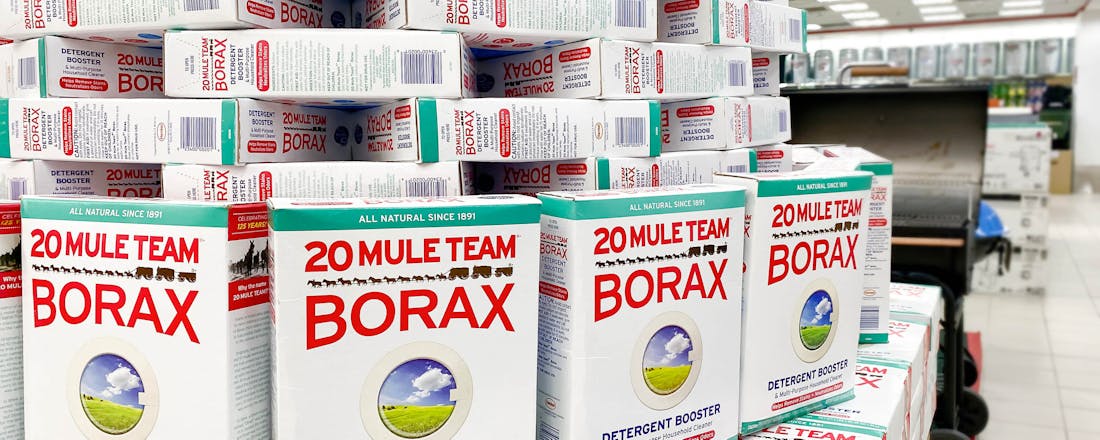 Boraxpoeder Borax: het middel dat je in huis wilt hebben