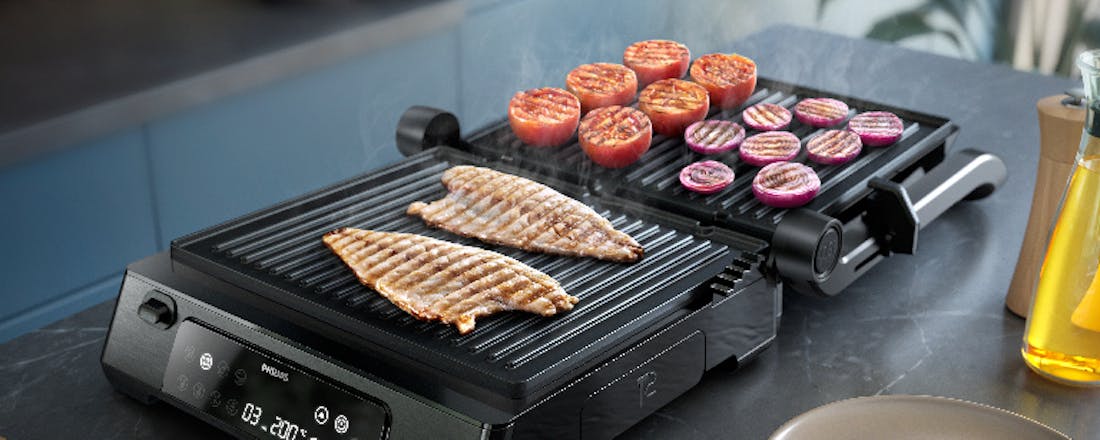 Philips 7000 Series Contactgrill HD6307/70 Consumenten testen: de veelzijdige Philips 7000 Series Contactgrill HD6307/70
