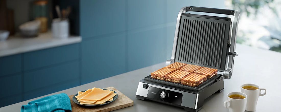 Consumenten testen: de Philips 5000-serie Contactgrill