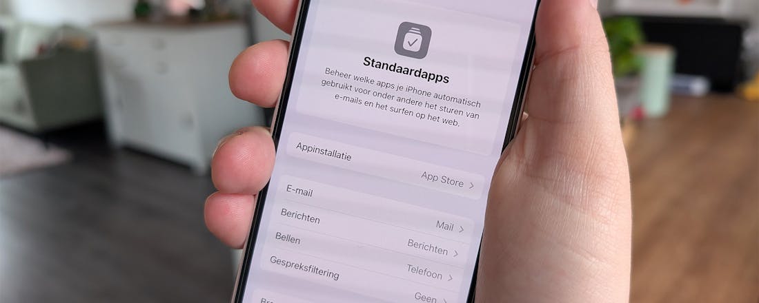 Zo verander je de standaardapps in iOS 18