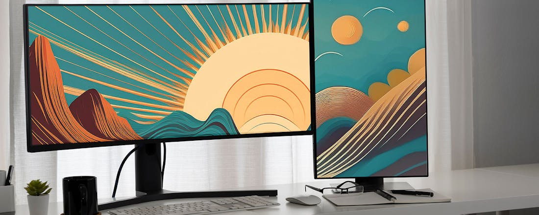 Van liggend naar staand in één klik: zo pas je je scherm aan