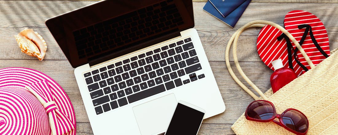 Laptop mee op vakantie Laptop mee op vakantie? Hier moet je op letten