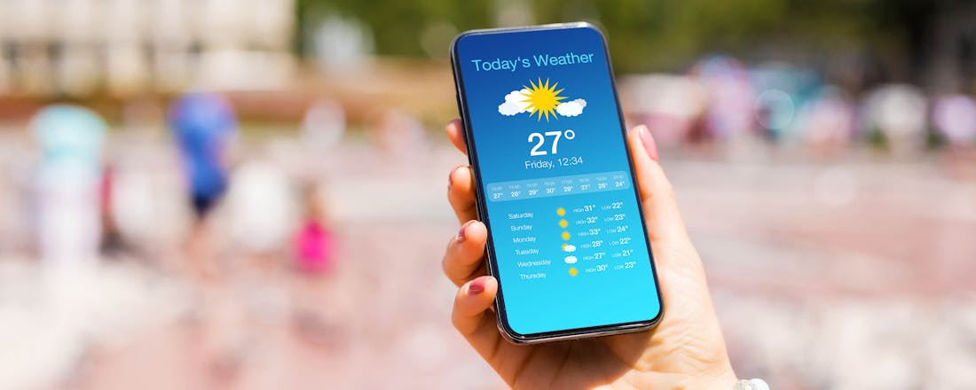 Weer-app Hoe betrouwbaar zijn weer- en regenapps eigenlijk?