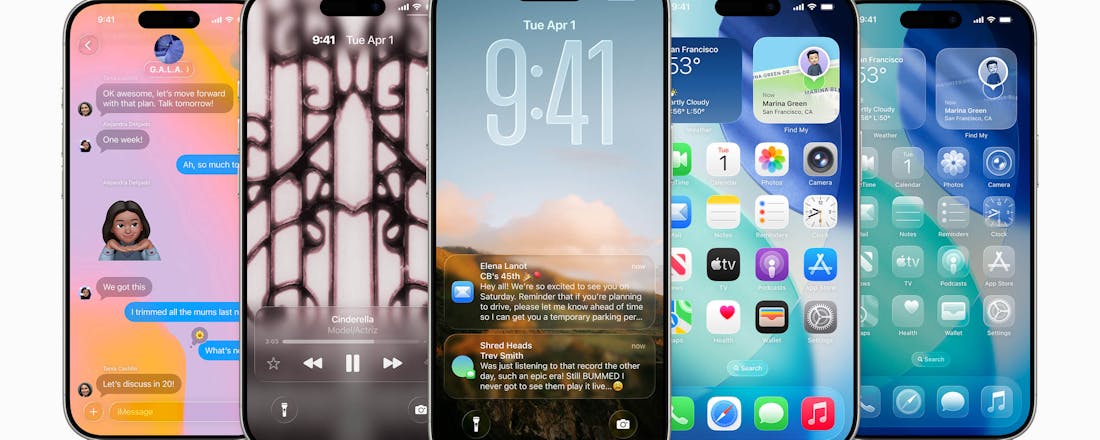 iOS 26 geeft je iPhone een nieuw gezicht en een knap stel hersenen